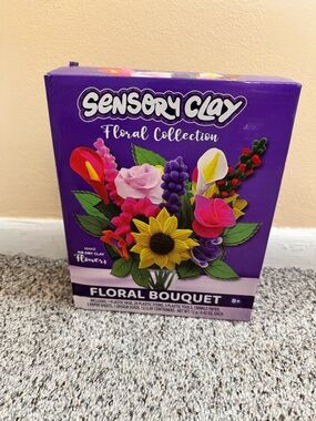 New Sealed Sensory Clay Floral Collection Floral Bouquet